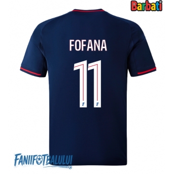 Olympique Lyonnais Malick Fofana #11 Tricou Fotbal Replică 2025-26 Barbati Deplasare